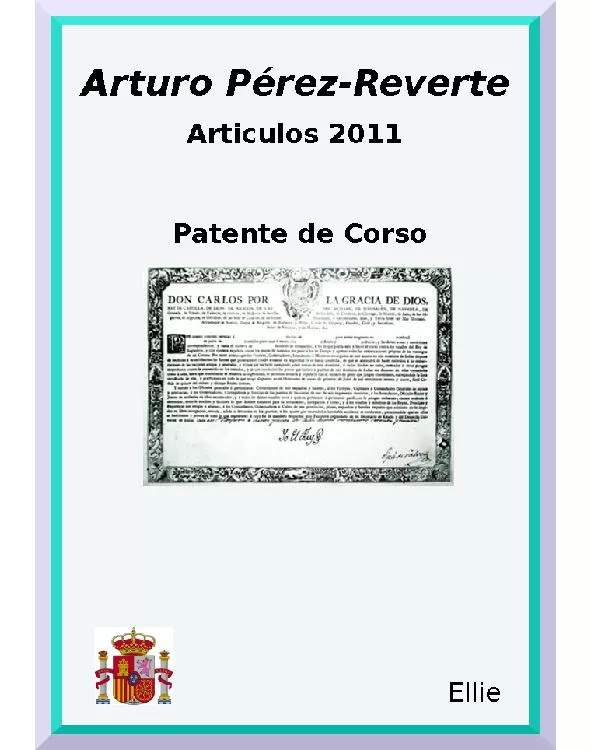  Patente de corso: 1993-1998 (Spanish Edition) by Arturo Perez- Reverte (1998-01-01): Arturo Pérez-Reverte: Libros