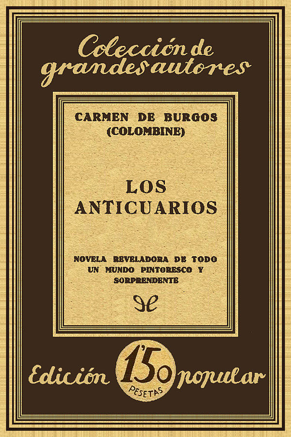 Portada de Los anticuarios