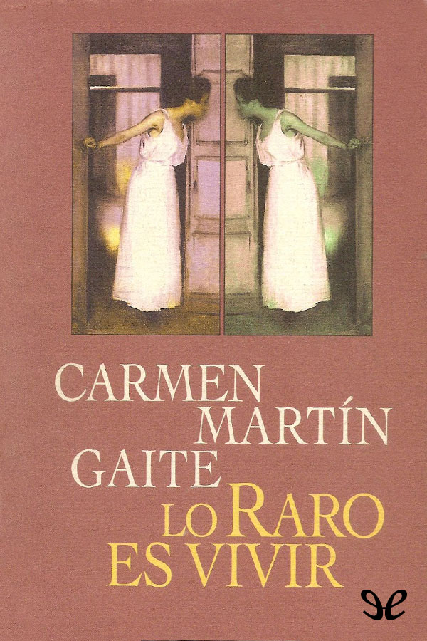 Portada de Lo raro es vivir