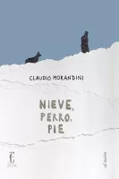 Nieve, perro, pie 