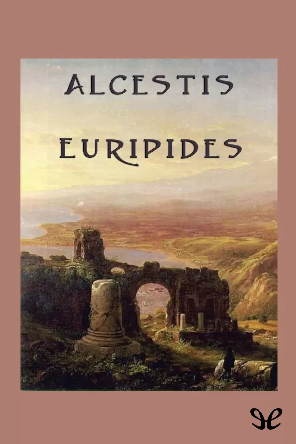 tapa de Eur�pides - Alcestis