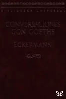 Conversaciones con Goethe
