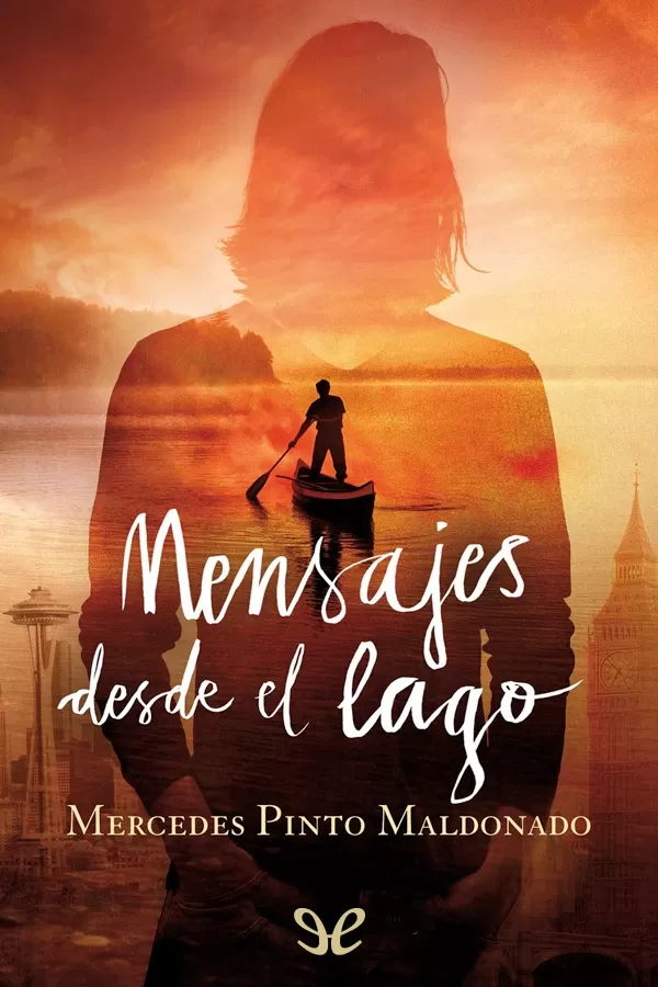 Tapa del libro Mensajes desde el lago - Mercedes Pinto Maldonado
